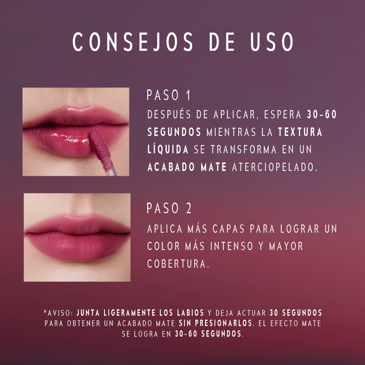 ALTERA Tinta para Labios Efecto Blur